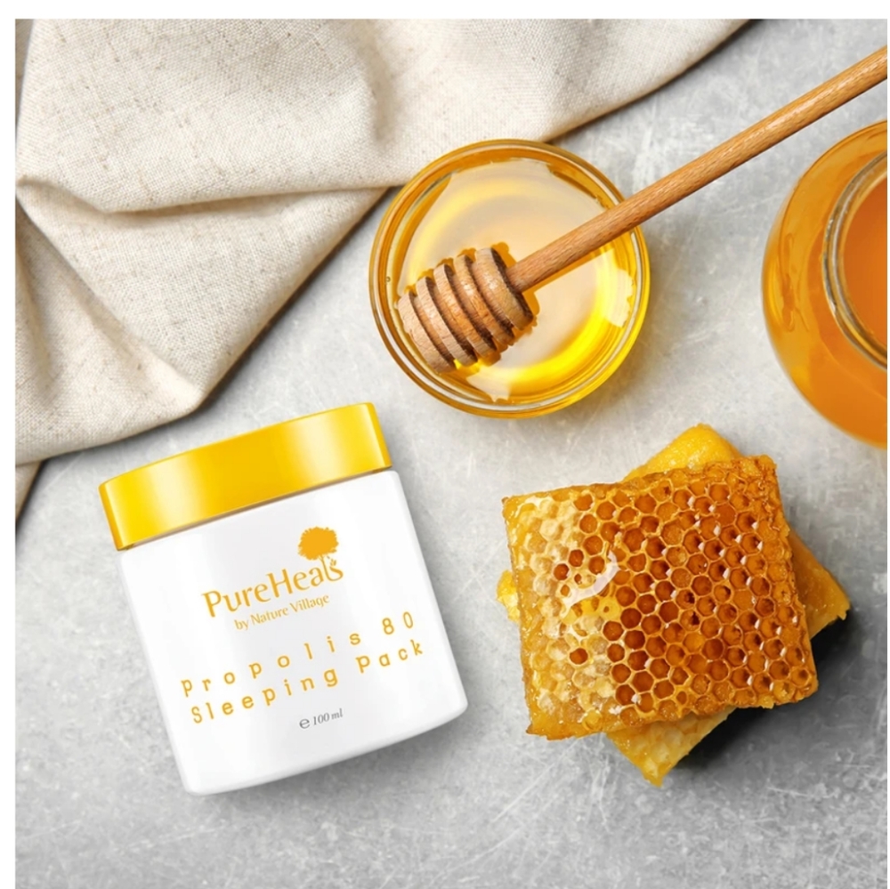 PureHeals propolis 80 sleeping mask. New NIB